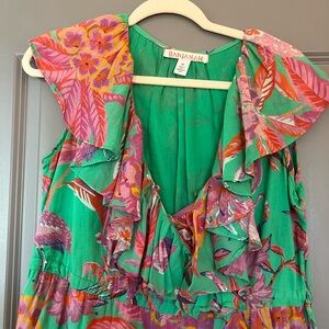 BANJANAN GREEN DRESS M